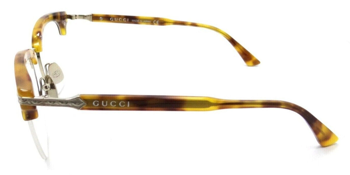 Gucci Eyeglasses Frames GG0231O 004 50-20-135 Havana Gold Titanium Made in Japan-889652094489-classypw.com-3