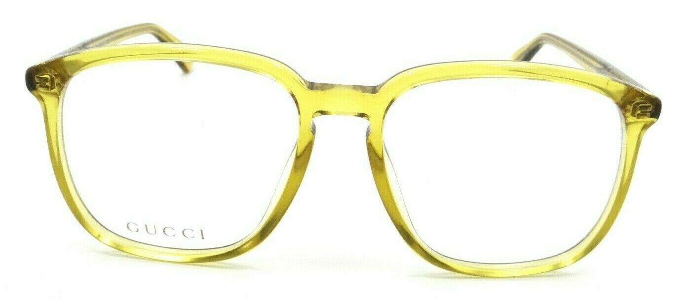 Gucci Eyeglasses Frames GG0250O 006 55-17-145 Yellow Made in Italy-889652125404-classypw.com-2