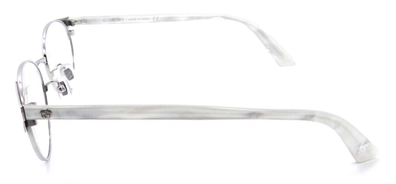 Gucci Eyeglasses Frames GG0251OJ 002 53-18-145 Silver / White Titanium Japan-889652127620-classypw.com-3