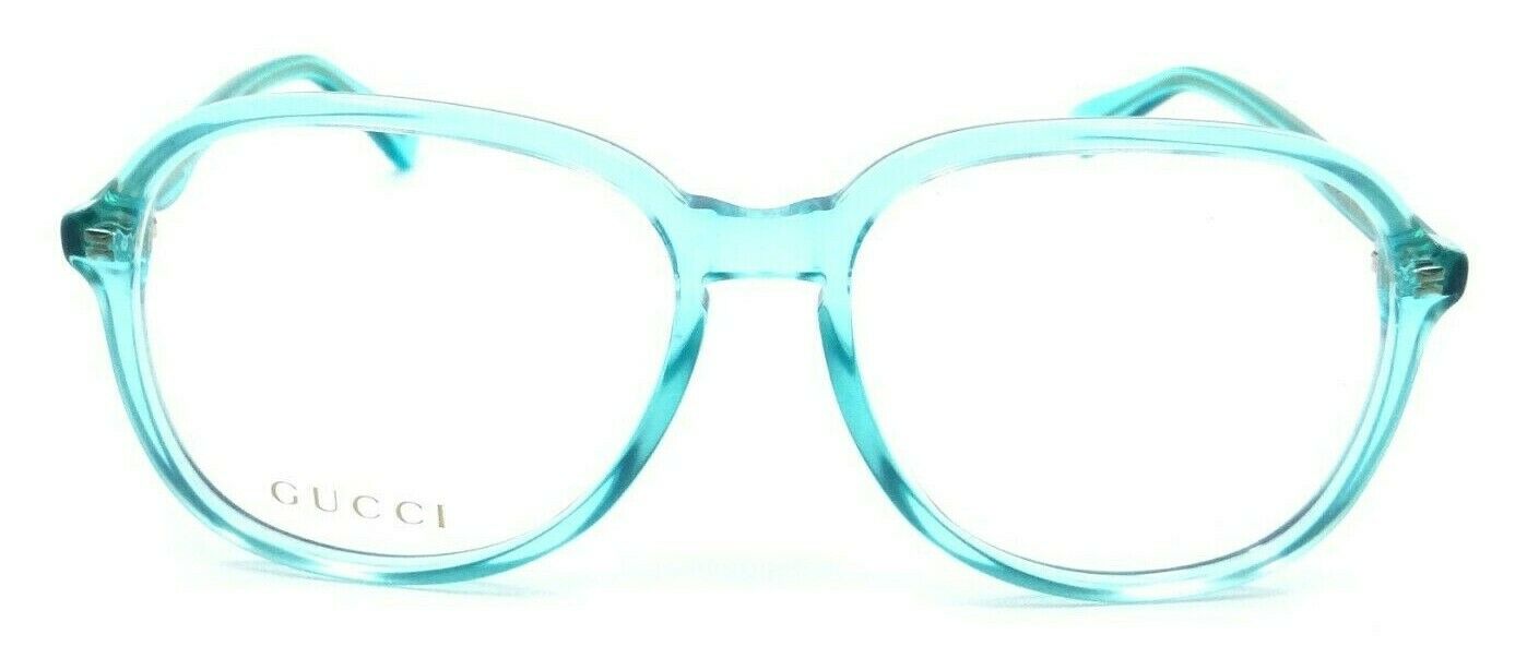 Gucci Eyeglasses Frames GG0259O 003 55-16-140 Light Blue Made in Italy