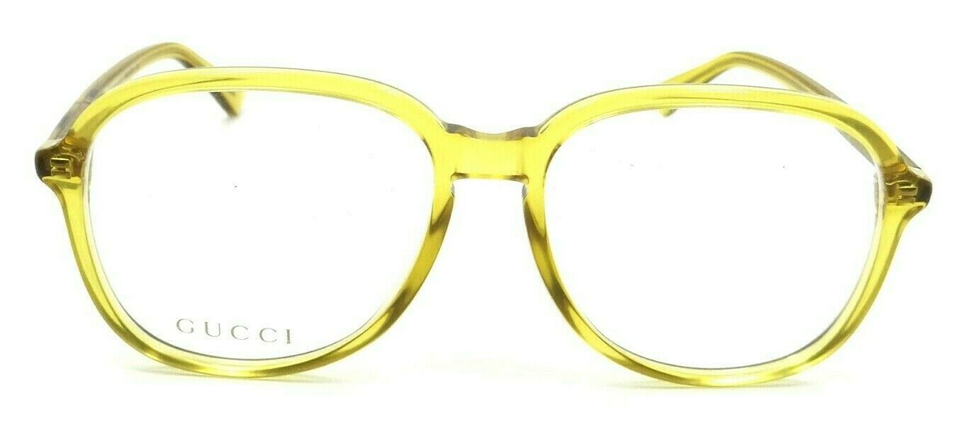 Gucci Eyeglasses Frames GG0259O 006 55-16-140 Yellow Made in Italy-889652124964-classypw.com-2