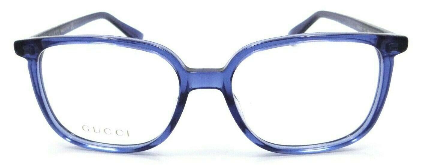 Gucci Eyeglasses Frames GG0260O 003 53-17-145 Blue Made in Italy-889652124995-classypw.com-2