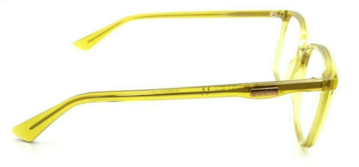 Gucci Eyeglasses Frames GG0260O 006 53-17-145 Yellow Made in Italy-889652125022-classypw.com-4