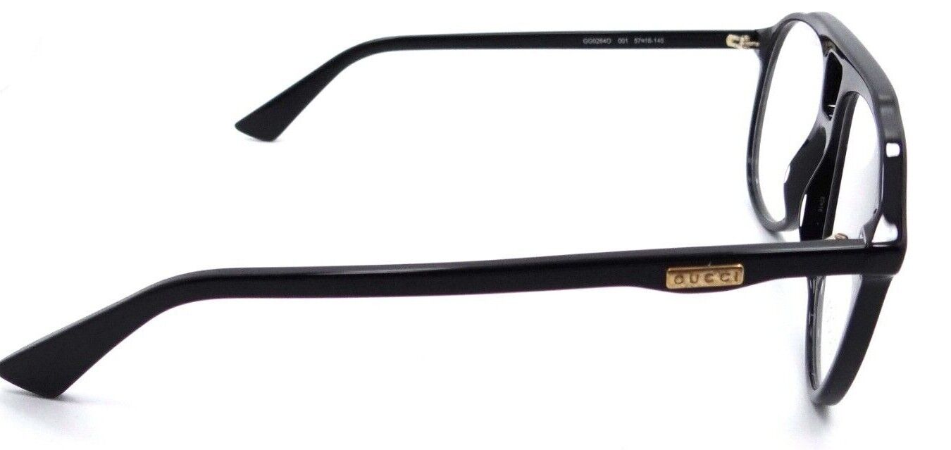 Gucci Eyeglasses Frames GG0264O 001 57-16-145 Black Made in Italy-889652125299-classypw.com-4