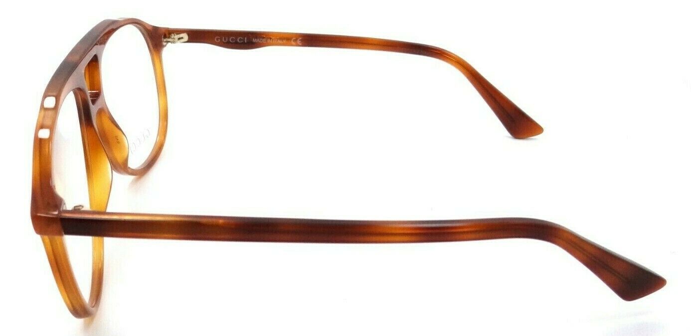 Gucci Eyeglasses Frames GG0264O 002 57-16-145 Havana Made in Italy-889652125305-classypw.com-3