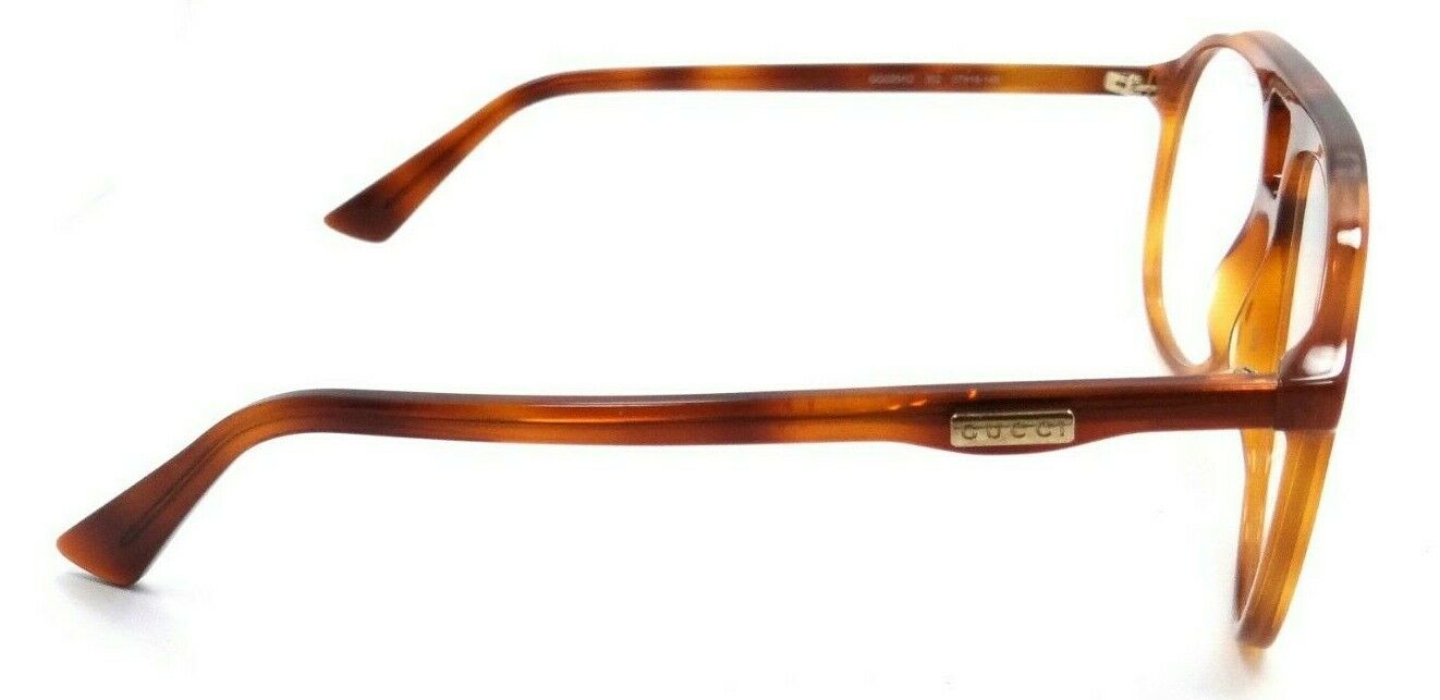 Gucci Eyeglasses Frames GG0264O 002 57-16-145 Havana Made in Italy-889652125305-classypw.com-4