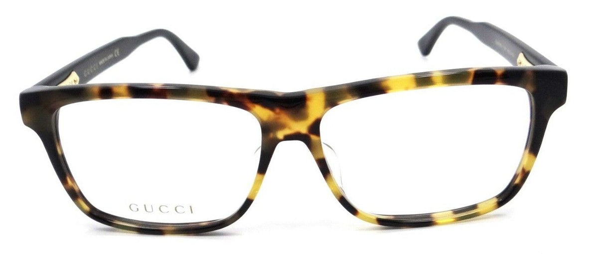 Gucci Eyeglasses Frames GG0269OA 004 58-14-150 Havana / Black Made in Japan-889652126418-classypw.com-2
