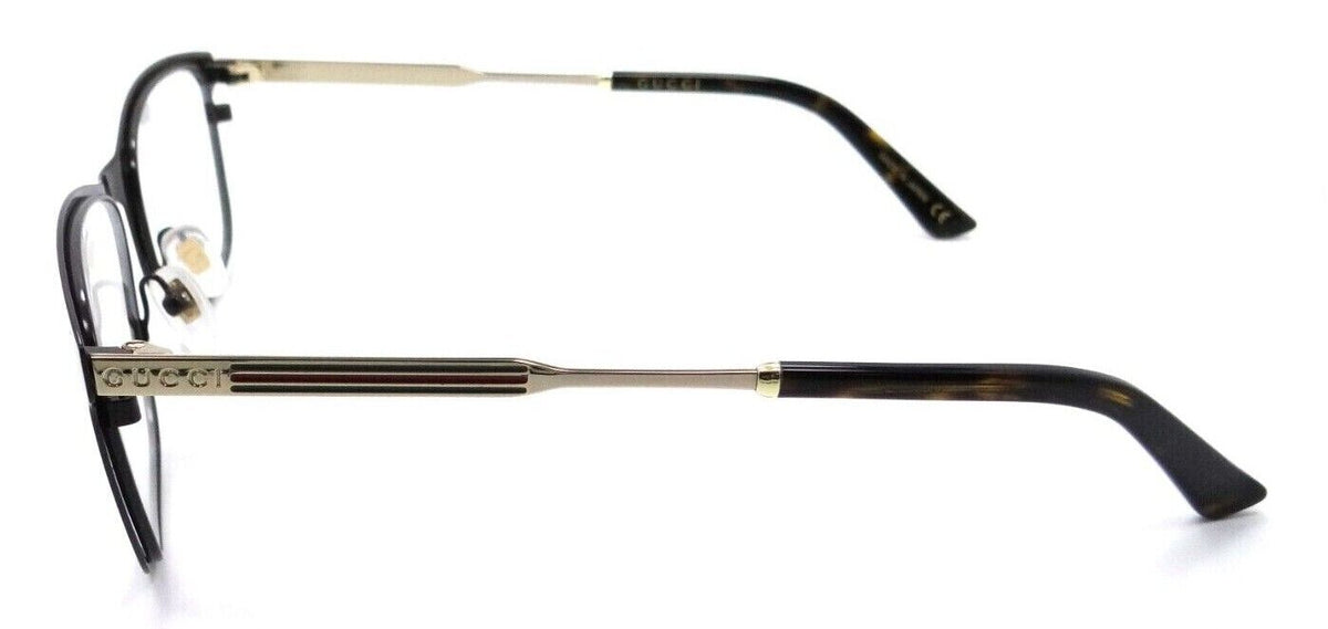 Gucci Eyeglasses Frames GG0301O 002 55-17-150 Brown / Gold Made in Japan-889652128559-classypw.com-3