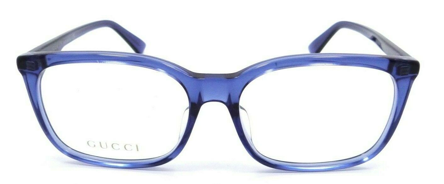 Gucci Eyeglasses Frames GG0333OA 003 55-16-145 Blue Made in Italy-889652155104-classypw.com-2