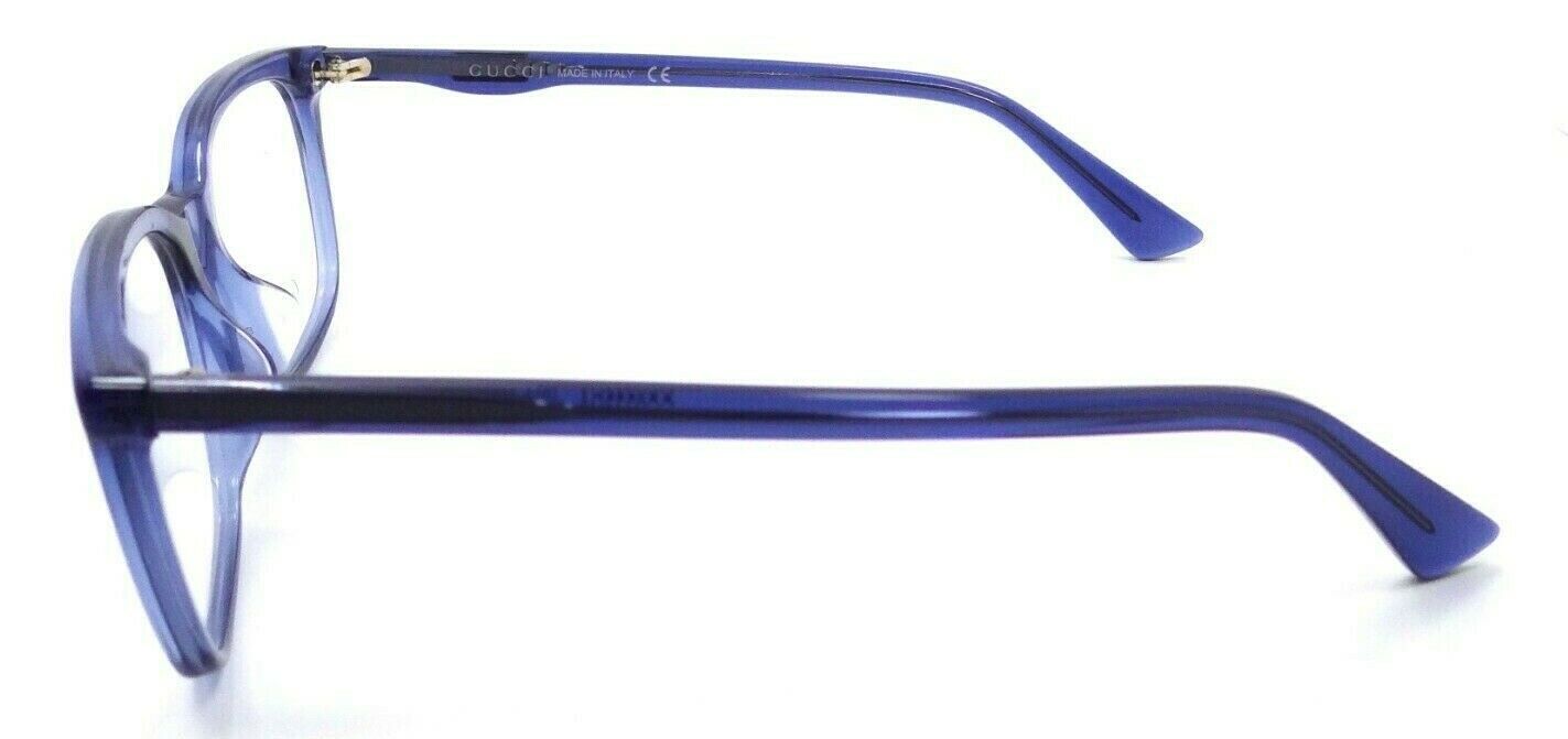 Gucci Eyeglasses Frames GG0333OA 003 55-16-145 Blue Made in Italy-889652155104-classypw.com-3