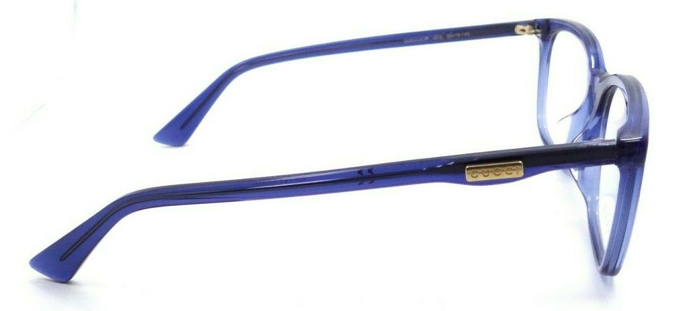Gucci Eyeglasses Frames GG0333OA 003 55-16-145 Blue Made in Italy-889652155104-classypw.com-4