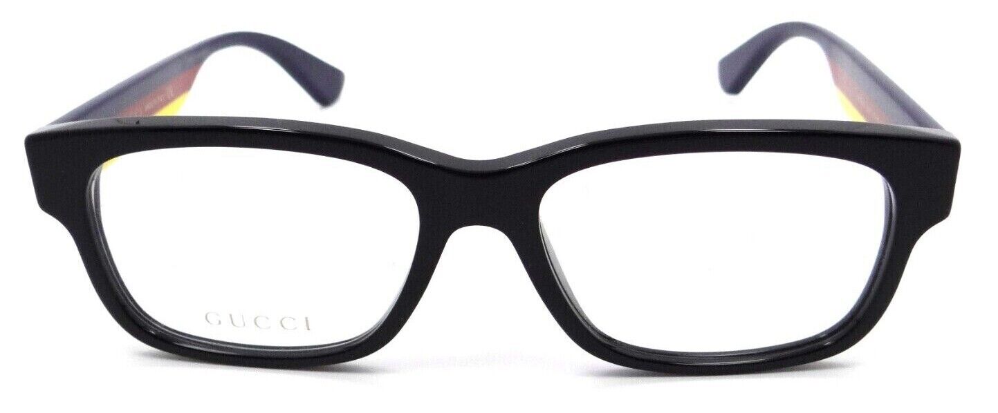 Gucci Eyeglasses Frames GG0343O 009 57-18-150 Black / Multicolor Made in Italy-889652156118-classypw.com-2