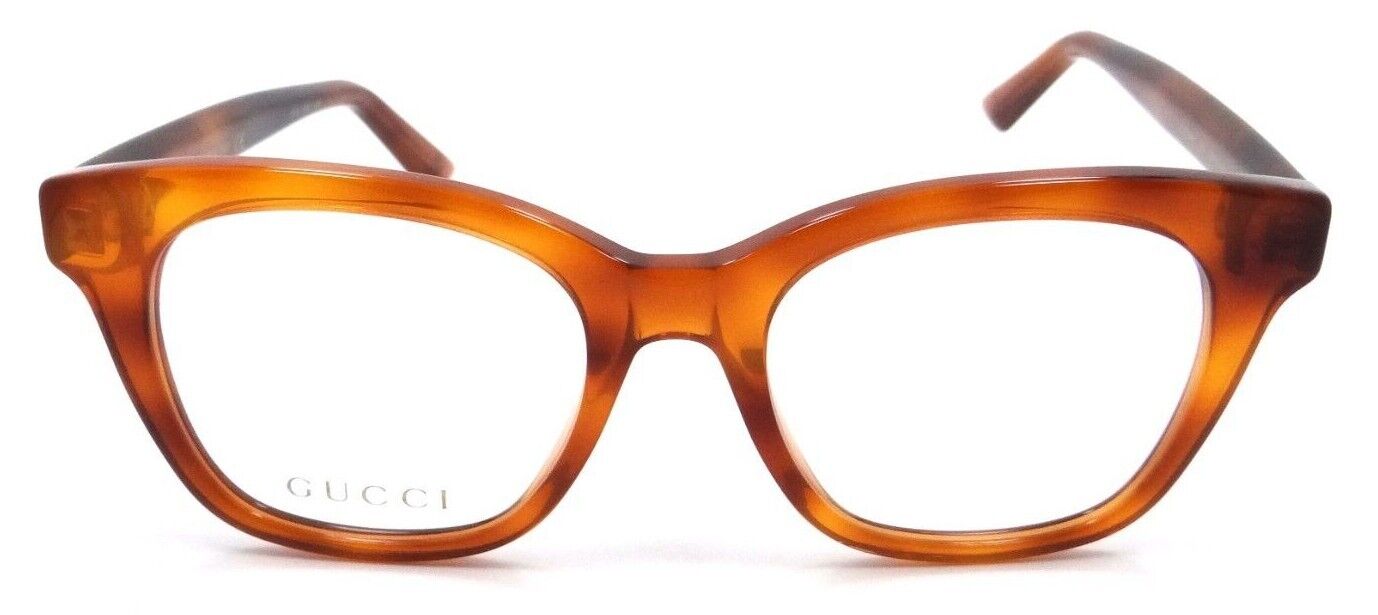 Gucci Eyeglasses Frames GG0349O 003 49-19-145 Havana Made in Italy-889652156231-classypw.com-2