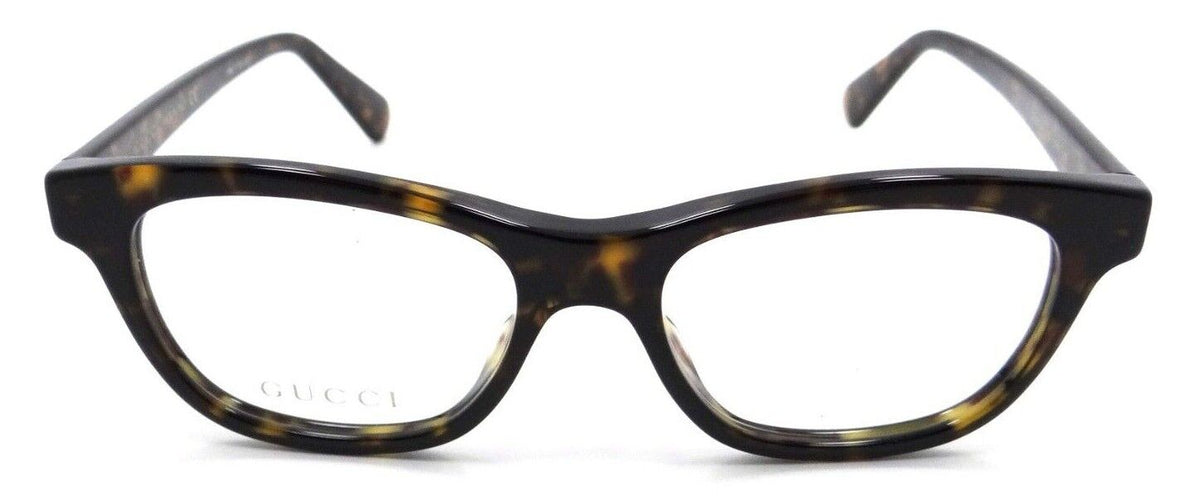 Gucci Eyeglasses Frames GG0372O 002 51-17-140 Havana Made in Italy-889652176147-classypw.com-2
