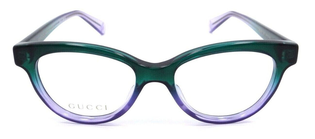 Gucci Eyeglasses Frames GG0373O 007 47-16-140 Green Violet Gradient Small Faces-889652293806-classypw.com-2