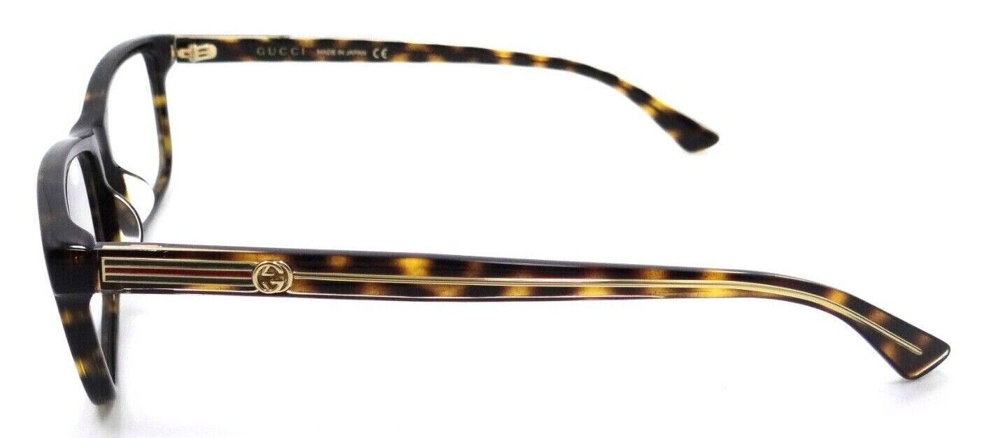 Gucci Eyeglasses Frames GG0378OA 002 55-14-145 Havana Made in Japan-889652176505-classypw.com-3