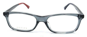 Gucci Eyeglasses Frames GG0408OA 004 53-17-145 Grey Made in Italy