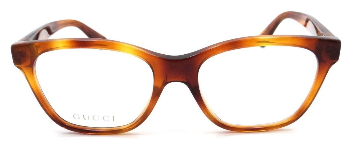 Gucci Eyeglasses Frames GG0420OA 004 52-18-140 Havana Made in Italy-889652171906-classypw.com-2