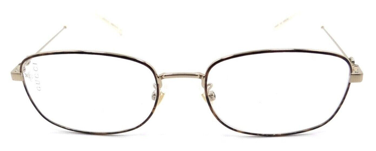 Gucci Eyeglasses Frames GG0444O 003 55-18-140 Havana / Gold Made in Italy-889652201122-classypw.com-2