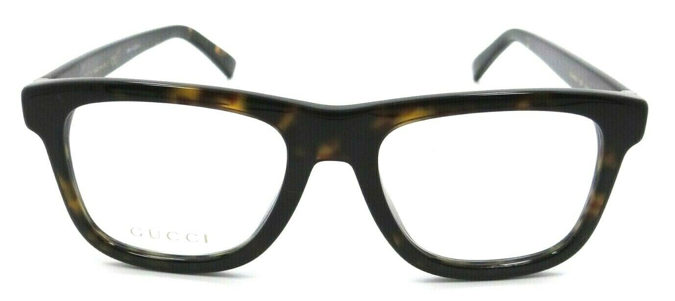 Gucci Eyeglasses Frames GG0453O 002 51-19-145 Havana Ruthenium Made in Italy-889652203683-classypw.com-1