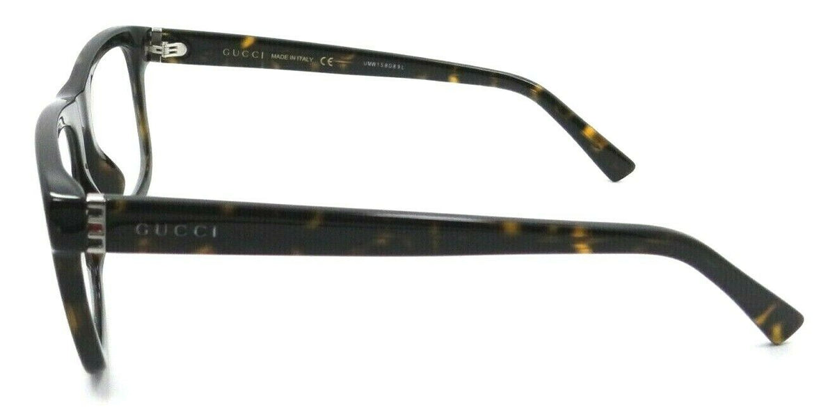 Gucci Eyeglasses Frames GG0453O 002 51-19-145 Havana Ruthenium Made in Italy-889652203683-classypw.com-3