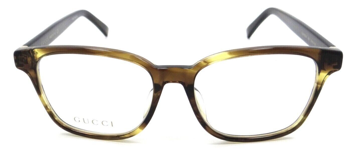 Gucci Eyeglasses Frames GG0455OA 004 53-16-150 Havana / Gold Made in Italy-889652203416-classypw.com-2