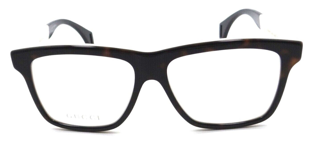 Gucci Eyeglasses Frames GG0464O 008 56-15-150 Havana / White Made in Italy-889652200019-classypw.com-2