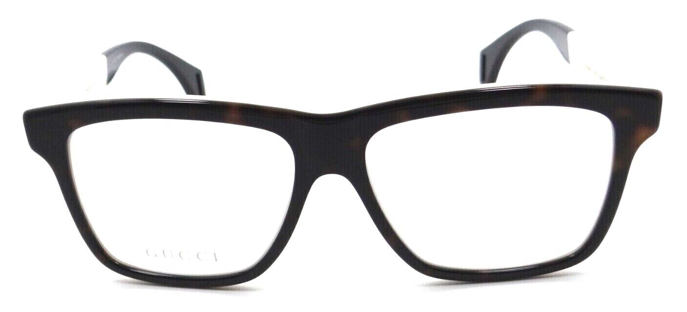 Gucci Eyeglasses Frames GG0464O 008 56-15-150 Havana / White Made in Italy-889652200019-classypw.com-2