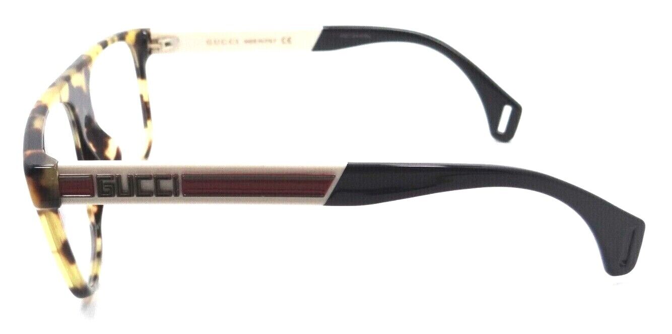 Gucci Eyeglasses Frames GG0465O 004 55-16-150 Havana / White Made in Italy-889652200958-classypw.com-3