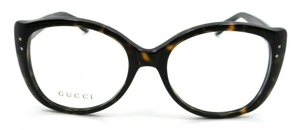 Gucci Eyeglasses Frames GG0474O 002 54-18-145 Havana Made in Italy-889652202204-classypw.com-1
