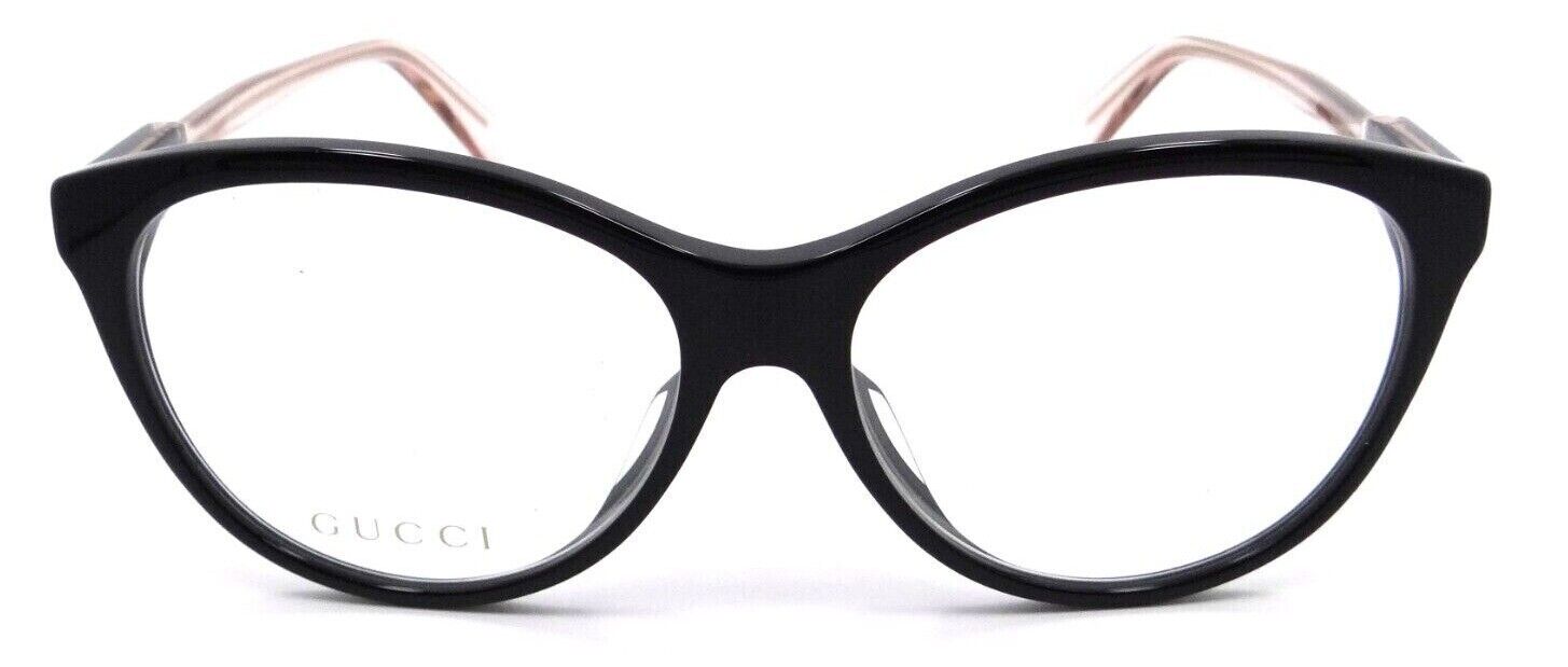 Gucci Eyeglasses Frames GG0486OA 004 55-15-150 Black Made in Italy-889652200293-classypw.com-1