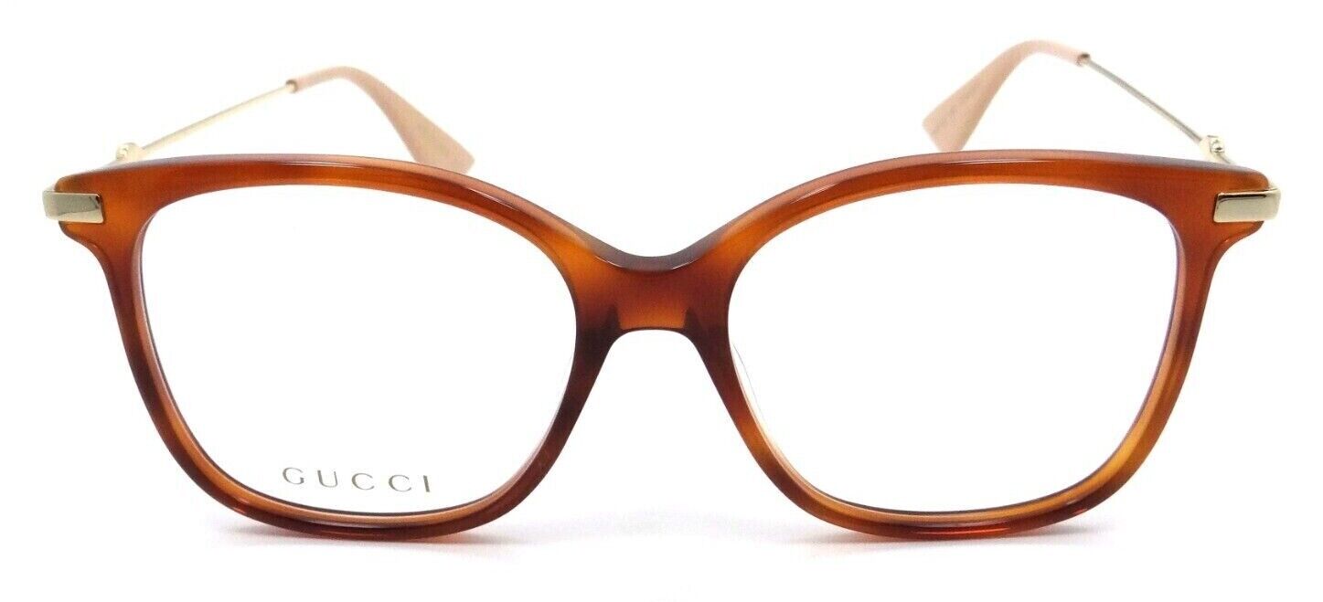 Gucci Eyeglasses Frames GG0512O 003 52-16-145 Havana / Gold Made in Japan-889652236421-classypw.com-2