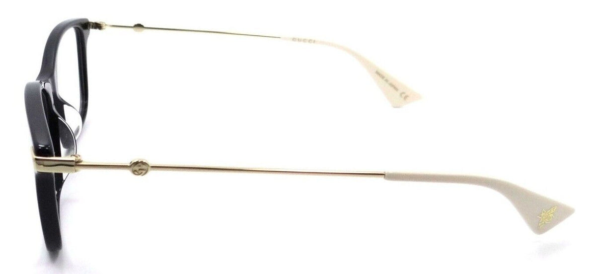 Gucci Eyeglasses Frames GG0513OA 007 55-17-145 Black / Gold Made in Japan-889652237091-classypw.com-3