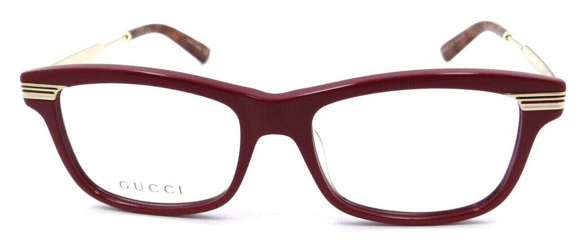 Gucci Eyeglasses Frames GG0524O 004 52-17-140 Burgundy / Gold Made in Japan-889652236285-classypw.com-2