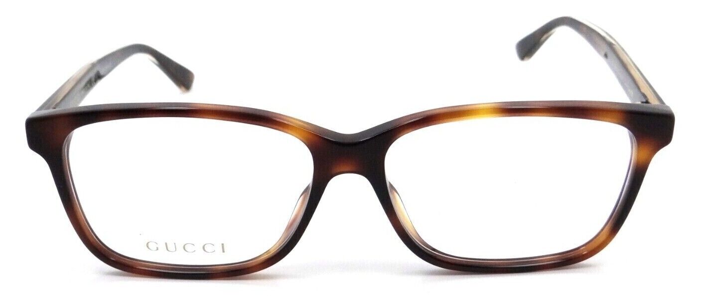 Gucci Eyeglasses Frames GG0530O 006 57-15-145 Havana Made in Italy-889652236445-classypw.com-1