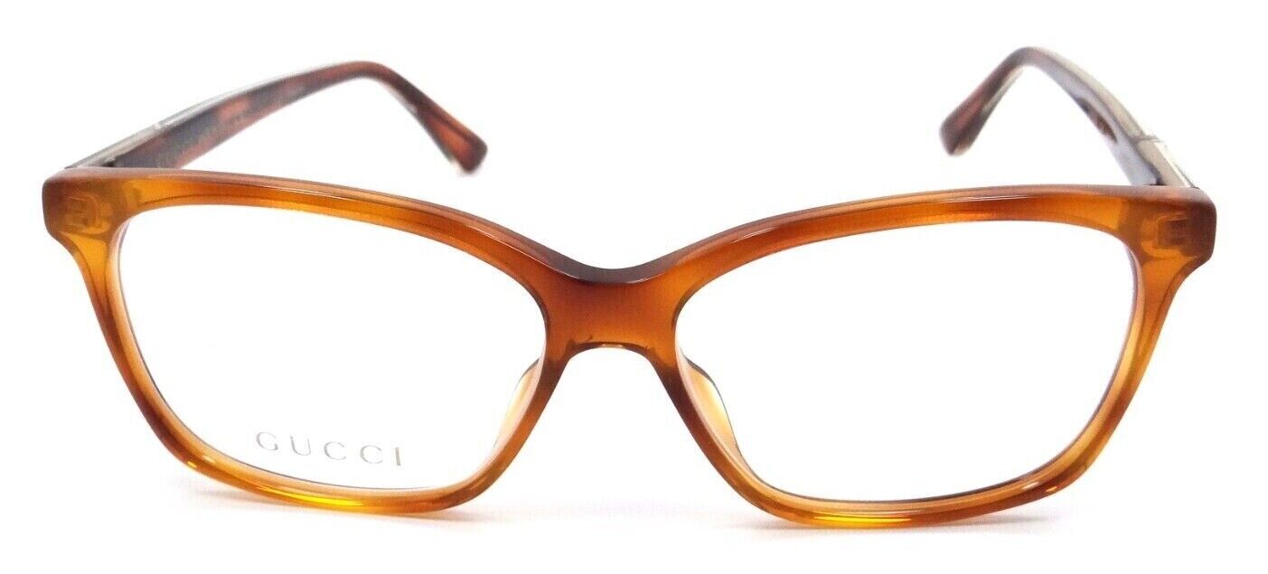 Gucci Eyeglasses Frames GG0532O 004 54-14-140 Havana Made in Italy-889652235899-classypw.com-1