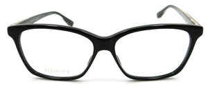 Gucci Eyeglasses Frames GG0532O 005 56-14-140 Black Crystal Made in Italy