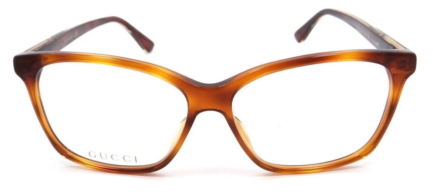 Gucci Eyeglasses Frames GG0532O 008 56-14-140 Havana Made in Italy-889652236667-classypw.com-1