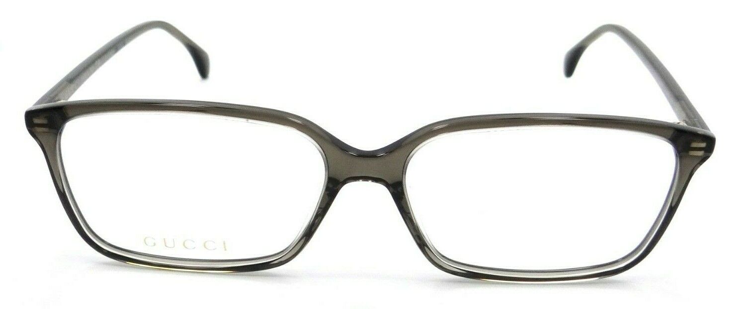 Gucci Eyeglasses Frames GG0553OA 008 56-15-145 Grey Made in Italy-889652261669-classypw.com-1