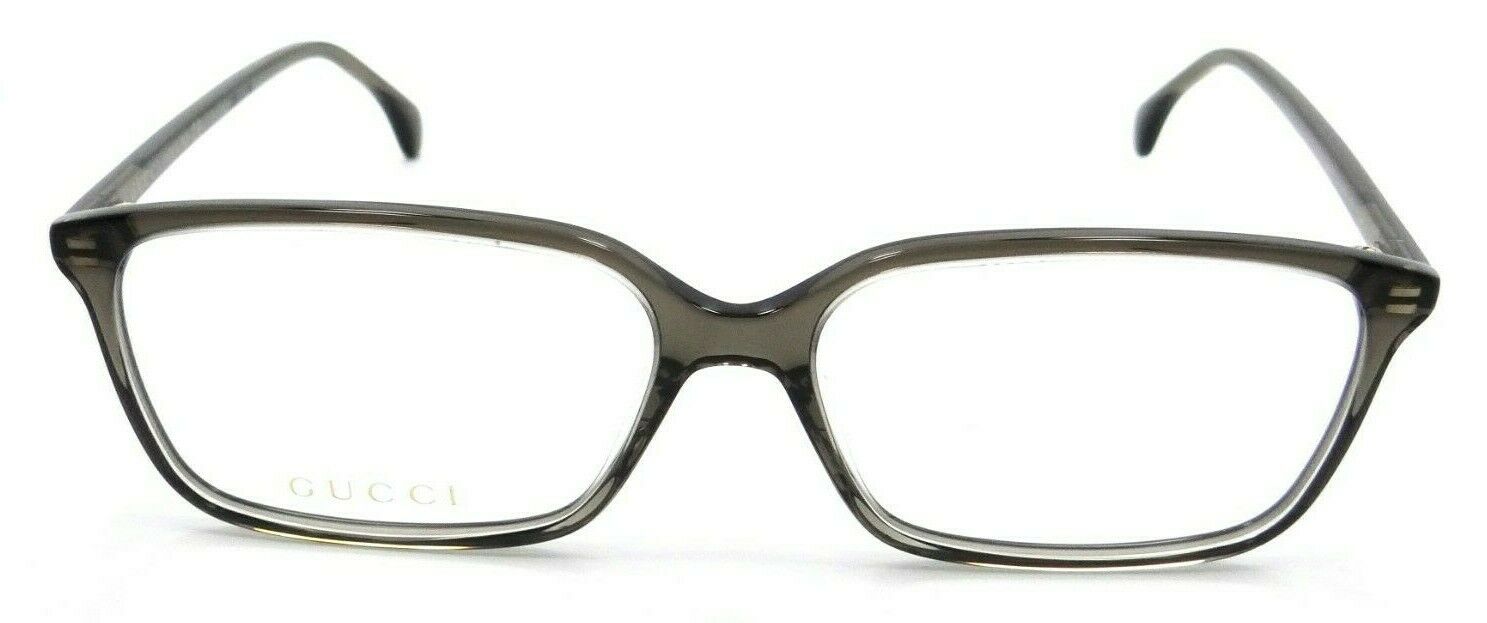 Gucci Eyeglasses Frames GG0553OA 008 56-15-145 Grey Made in Italy-889652261669-classypw.com-2