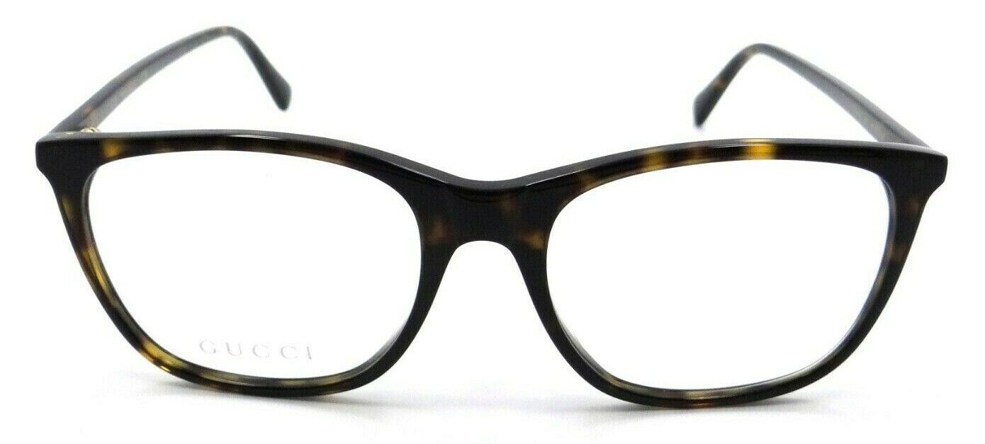Gucci Eyeglasses Frames GG0555OA 002 53-17-145 Dark Havana Made in Italy-889652258768-classypw.com-2
