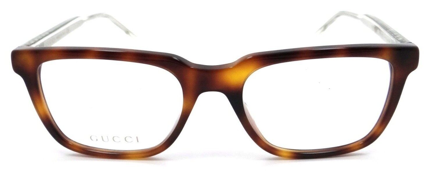 Gucci Eyeglasses Frames GG0560O 002 53-20-145 Havana / Crystal Made in Italy-889652257259-classypw.com-1
