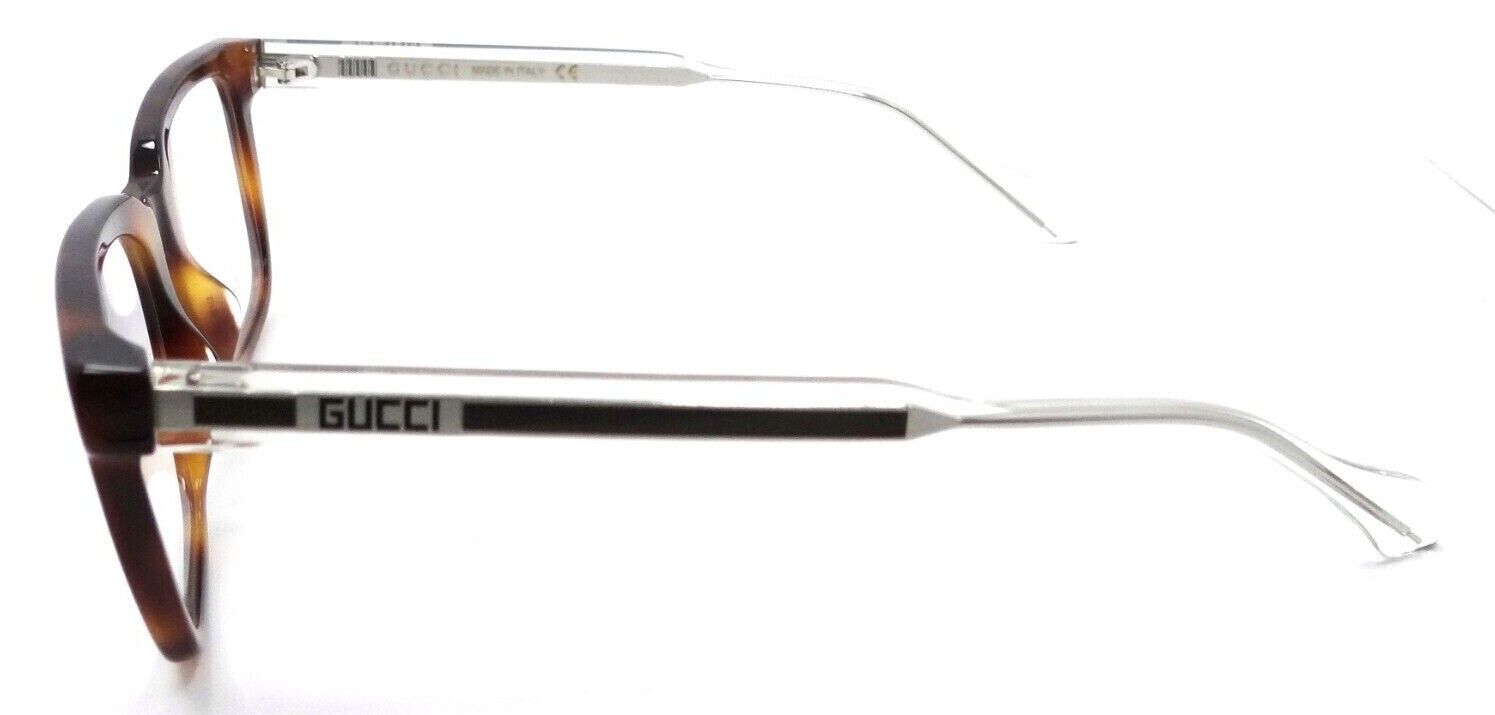 Gucci Eyeglasses Frames GG0560O 002 53-20-145 Havana / Crystal Made in Italy-889652257259-classypw.com-3