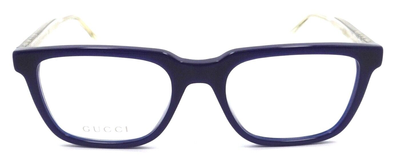 Gucci Eyeglasses Frames GG0560O 004 53-20-145 Blue / Crystal Made in Italy-889652257396-classypw.com-1