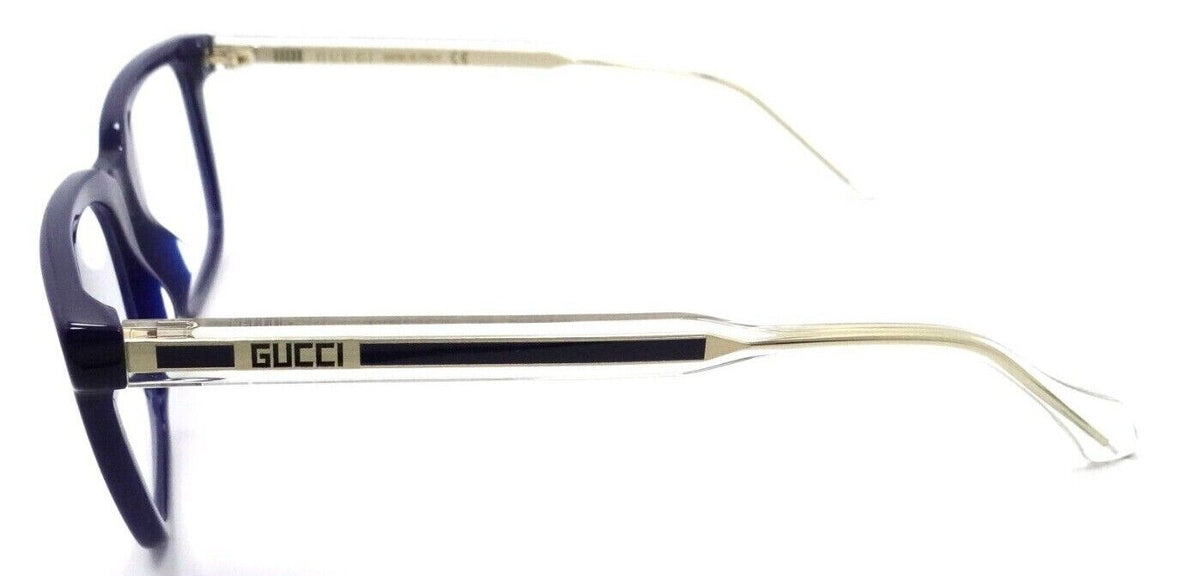 Gucci Eyeglasses Frames GG0560O 008 55-20-145 Blue / Crystal Made in Italy-889652257488-classypw.com-3