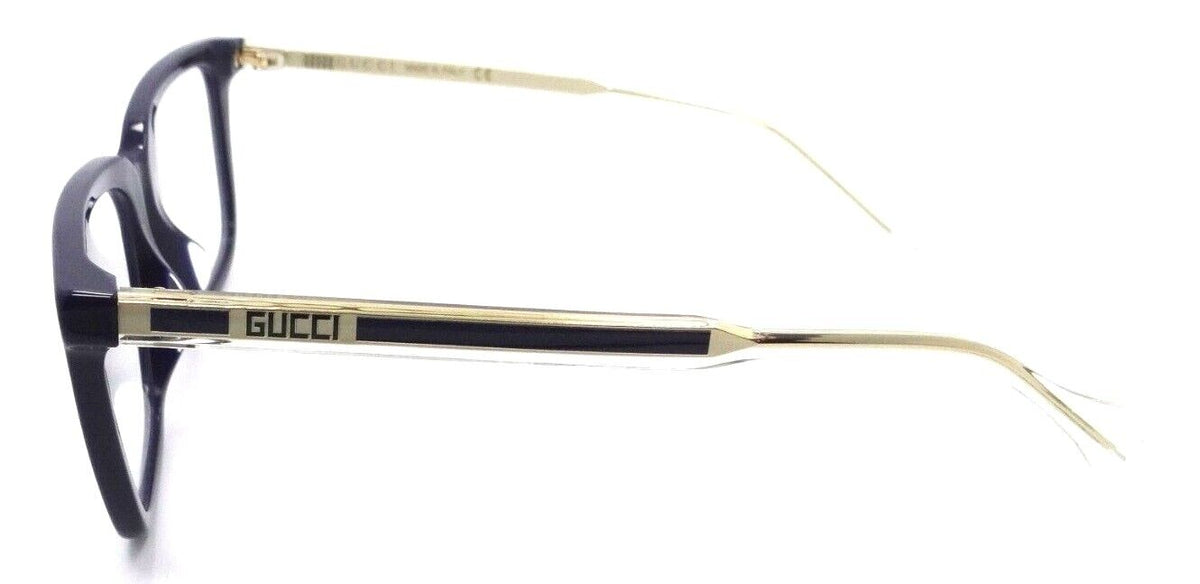 Gucci Eyeglasses Frames GG0560OA 004 55-16-145 Blue / Crystal Made in Italy-889652257402-classypw.com-3