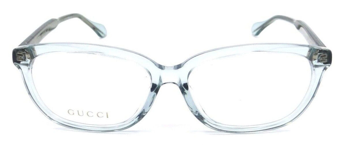Gucci Eyeglasses Frames GG0568OA 003 55-15-145 Light Blue Made in Italy-889652257334-classypw.com-2