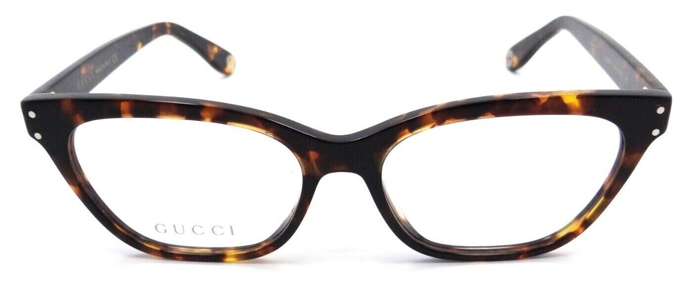 Gucci Eyeglasses Frames GG0570O 006 52-16-145 Havana Made in Italy-889652259819-classypw.com-1