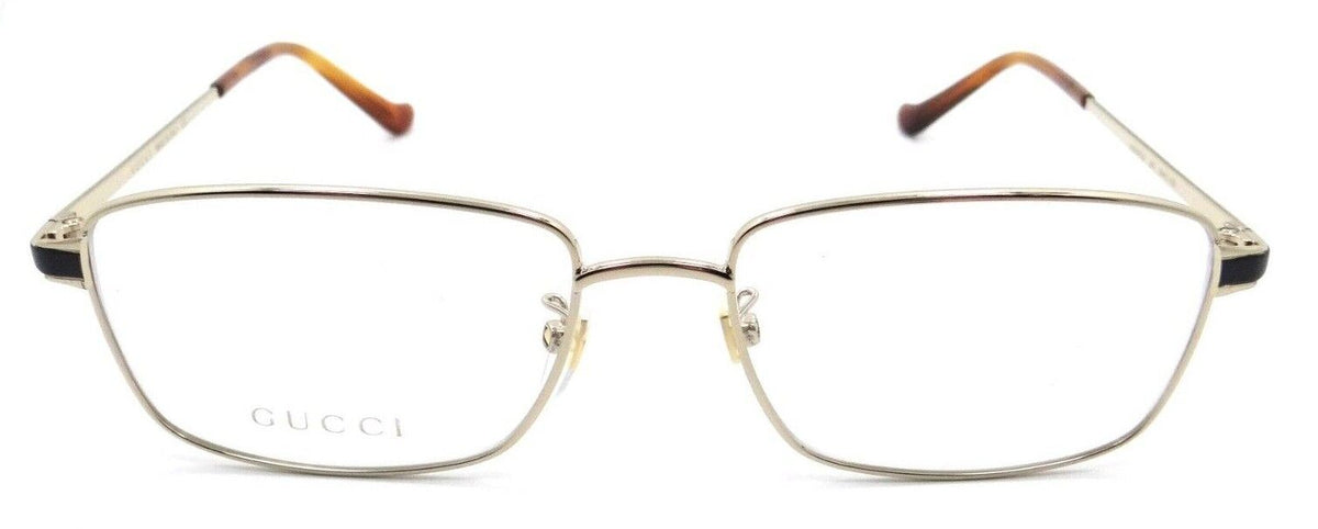 Gucci Eyeglasses Frames GG0576OK 005 56-17-150 Gold / Brown Made in Italy-889652264639-classypw.com-2