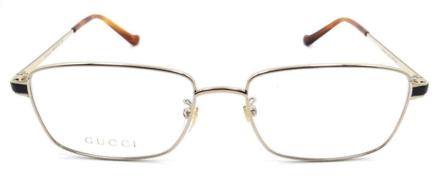 Gucci Eyeglasses Frames GG0576OK 005 56-17-150 Gold / Brown Made in Italy-889652264639-classypw.com-2